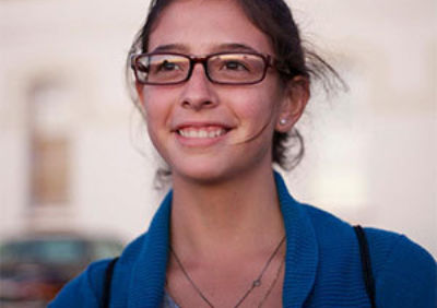 University of California, Berkeley, Scholar Jackie Garcia.