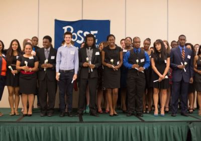 Posse Miami’s 2013 Scholars at their Awards Ceremony.