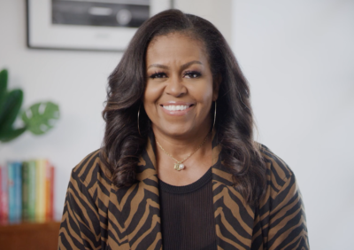 Michelle Obama, April 2021.