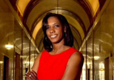 Posse Los Angeles Leadership Council member Monique Earl, the revenue manager for the City of Los Angeles.