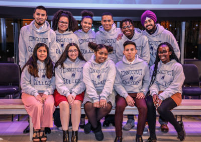 The newest Connecticut College Posse Scholars from New York at the 2020 Awards Ceremony.