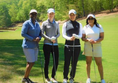 Sponsored by Georgia Power, from left to right: Lisa Smith, Lea Clanton, Vanessa Suh and Marva Lewis.