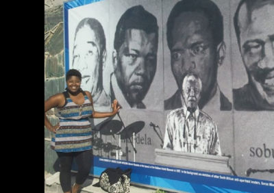 Carleton College Posse alumna Robin Wonsley in Johannesburg, South Africa.