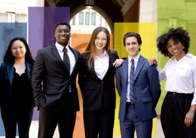 Left to right: Angel Eunisse Yanga, Fadil Lawal, Anna Van Riesen, Adrian Stancil Martin and Savannah Dever.