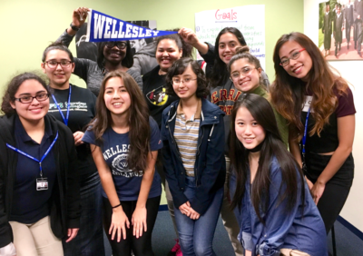 Wellesley College's first Posse Scholars have been honored as student leaders.