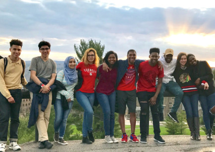From Left to Right: Jared Hornsberry, Abu Qader, Kamla Arshad, Lucy Contreras, Amber Haywood, Laurence Minter, Darnell Campbell, Lamin Johnson, Isabel Izquierdo, & Gloria Oladipo. 