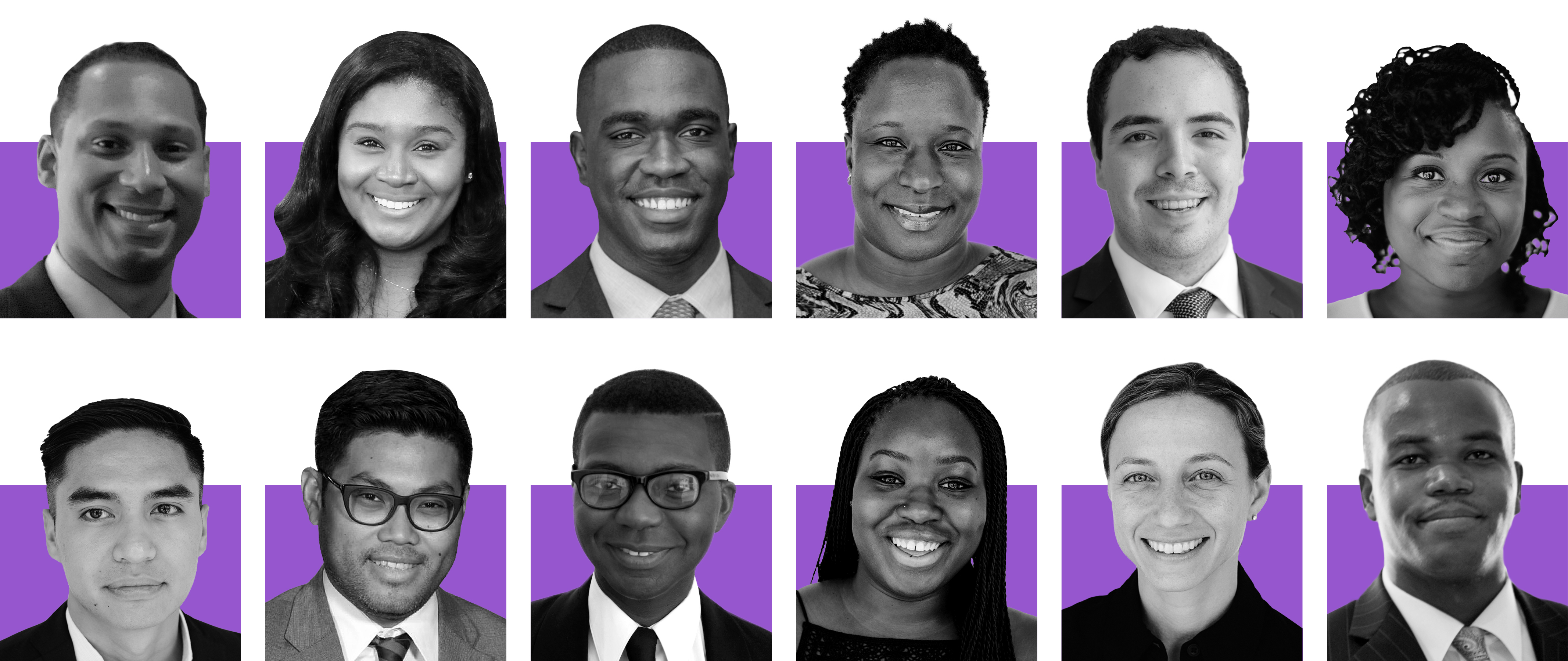 From left to right, top to bottom: Carlos Carela, Gabrielle Farrell, Carmen Green Jr., Mia Howard, Adrian Lievano, Laquan Lightfoot, Ryan Letada, Carl Manalo, Mason Richards, Nadia Marie Sasso, Dr. Erica Spatz, Loubens Theork.