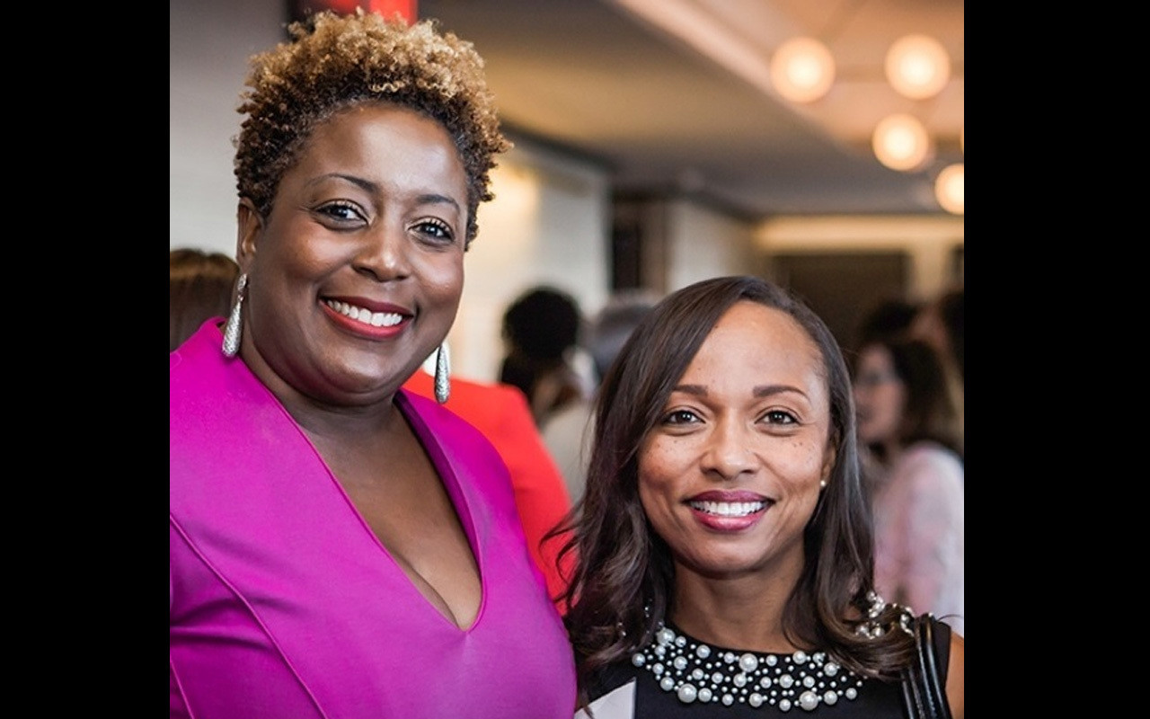 Posse Atlanta Director Zenith N. Houston, Tamika Curry Smith of Mercedes-Benz USA