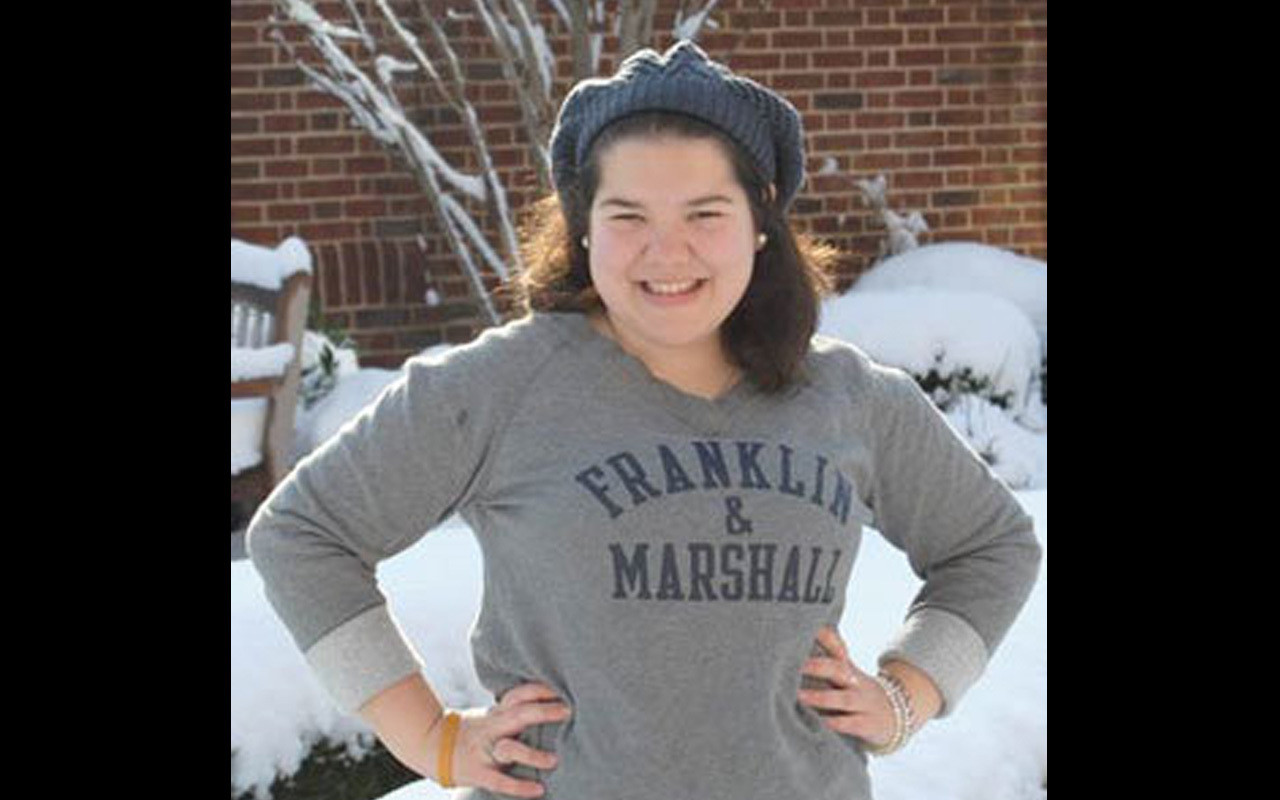 Franklin & Marshall College sophomore Cristina Diaz.