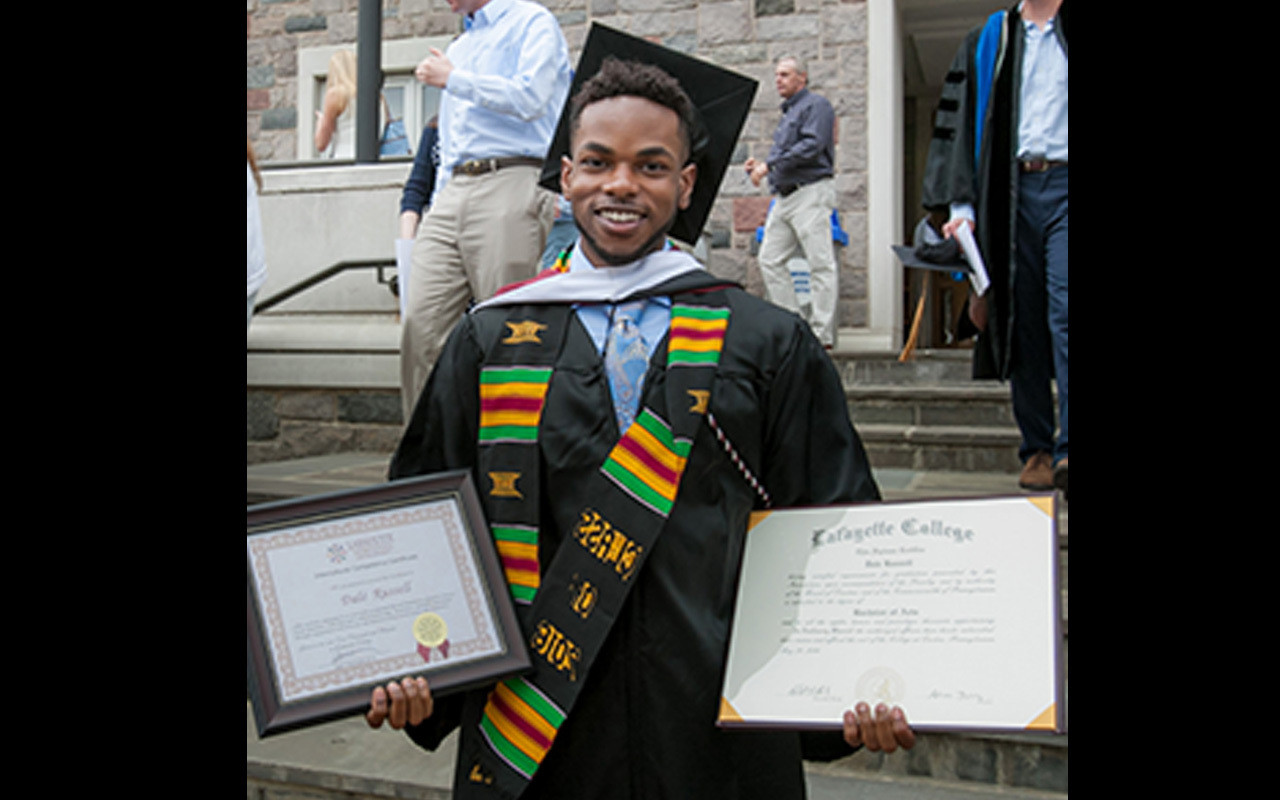 Lafayette College graduate Dale Russell.