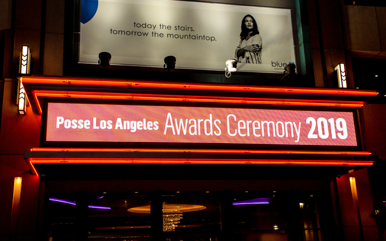 The 2019 Posse Los Angeles Awards Ceremony was held at the L.A. Live Theater..