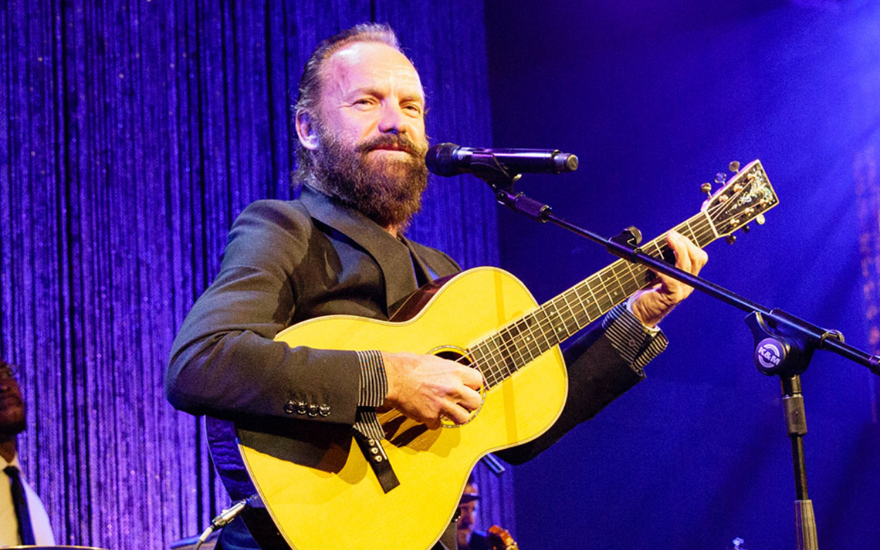 Sting was just one of the performers at the 2015 Posse gala.