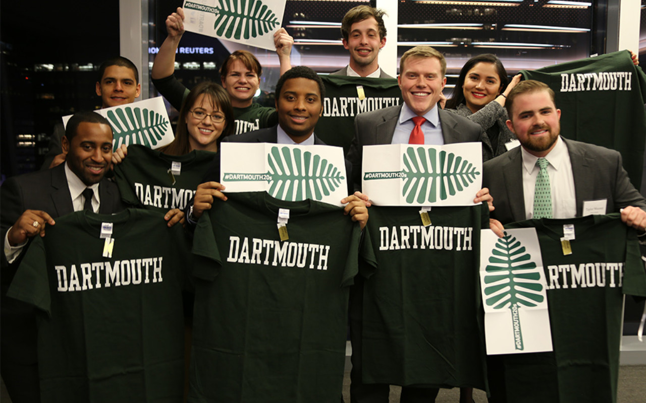 Dartmouth College's first Posse of Scholars will matriculate this fall. (One member, currently stationed in Japan, is not pictured.)