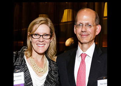 Bain Capital Operating Partner Annie Seibold Drapeau and State Street Executive Vice President Paul Selian.