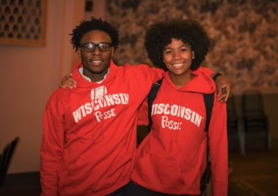 New UW-Madison Posse Scholars Ayodeji Okuleye and Rykia Amos.