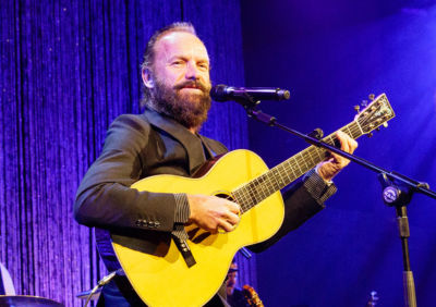 Sting was just one of the performers at the 2015 Posse gala.