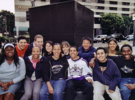 *Back row, from left:* Gabriel Acosta, Adam Brumer, Mary Chang, Deisy Del Real, Gershon Valles, Laura Torres.*Front row, from left:* Terrina Dotson, Tamrah Collins, Jasemine Brewer, Ramiro Carrillo, Lester Aleman, Emerson Williams-Molett.